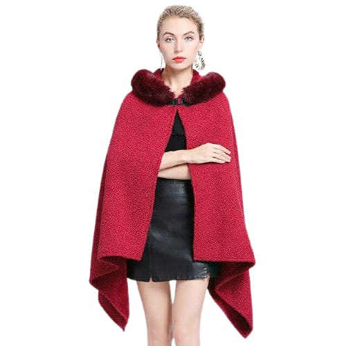 cape poncho stylée