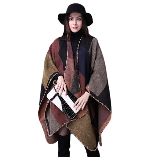 poncho femme chic