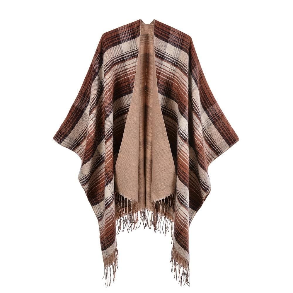 châle poncho femme confortable