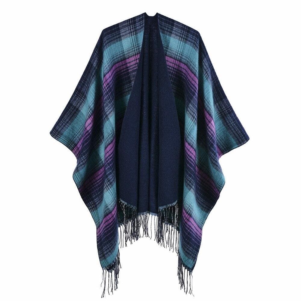châle poncho femme tendance