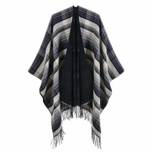 châle poncho femme élégant