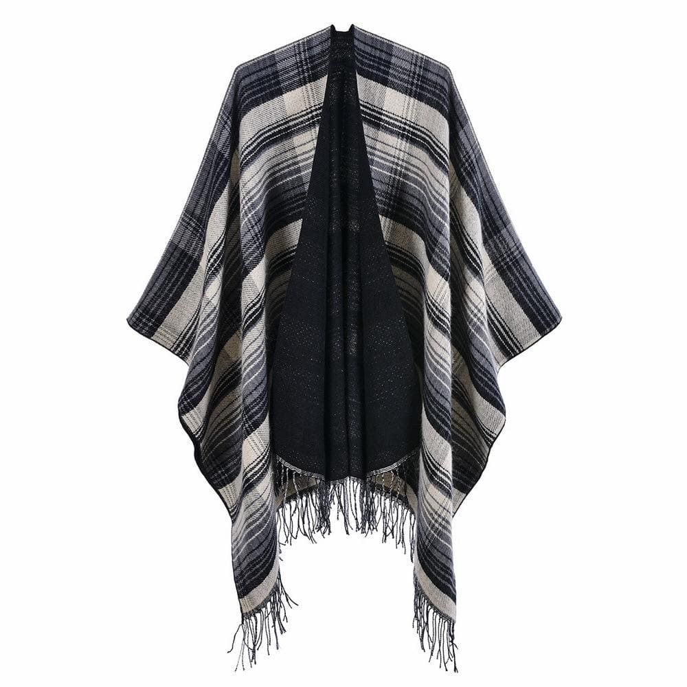 châle poncho femme élégant