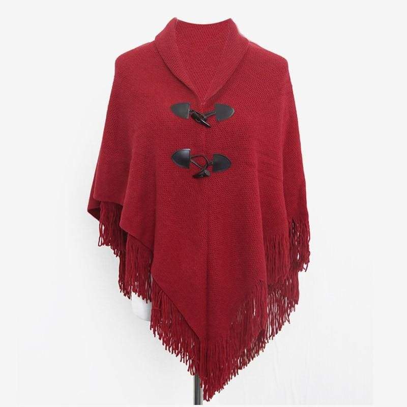 mode avec gilet poncho
