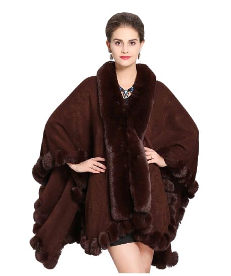 poncho chic et intemporel