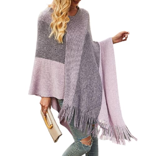 franges de poncho