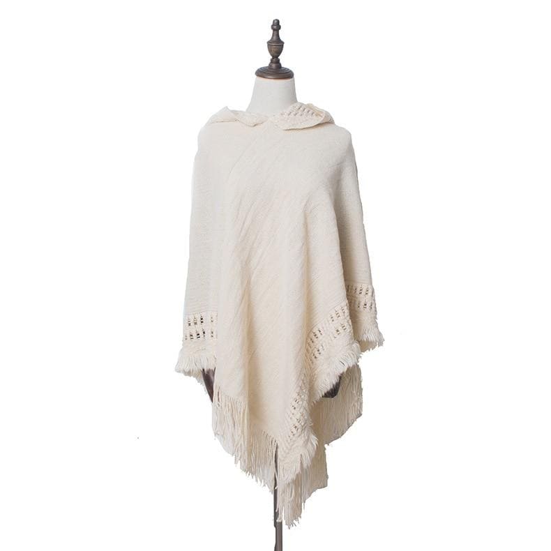 poncho multifonction capuche