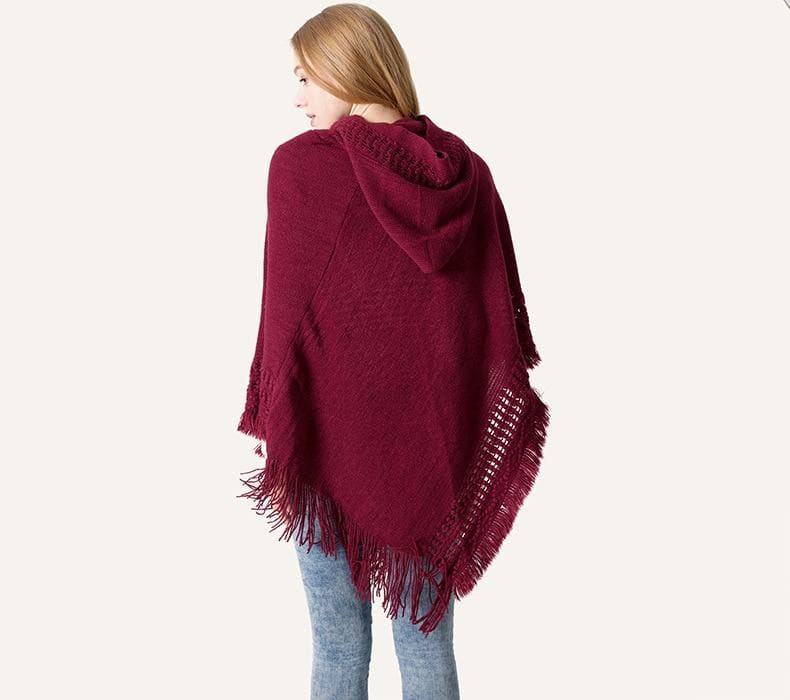 poncho femme mode