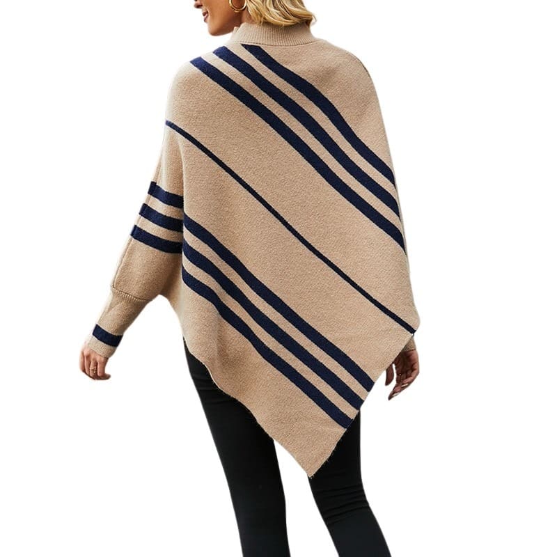 poncho élégant avec manche