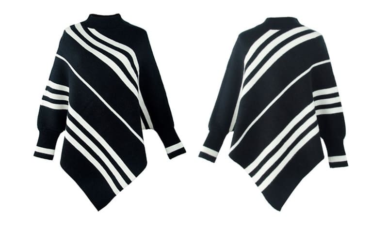 poncho automne avec manche
