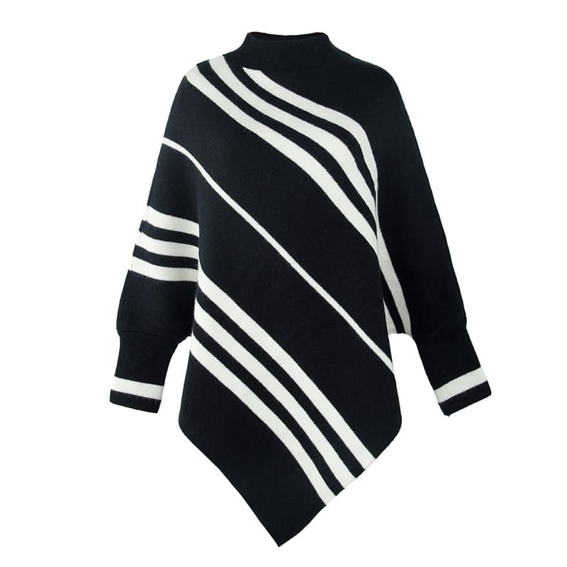 poncho hiver avec manche