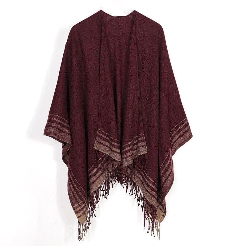 poncho cape chic