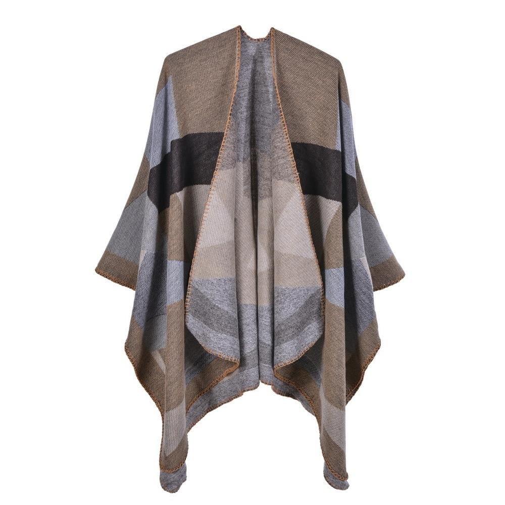poncho d'hiver