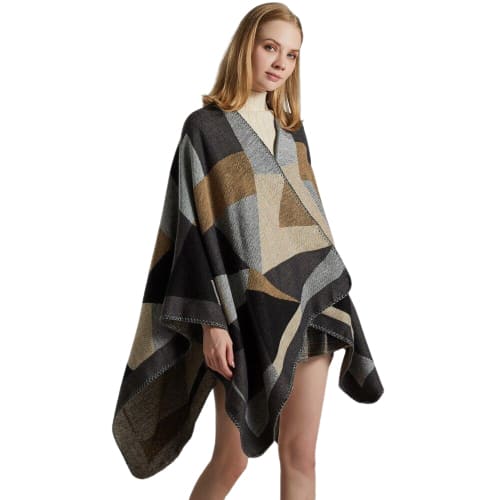 poncho élégant