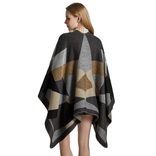 mode poncho femme