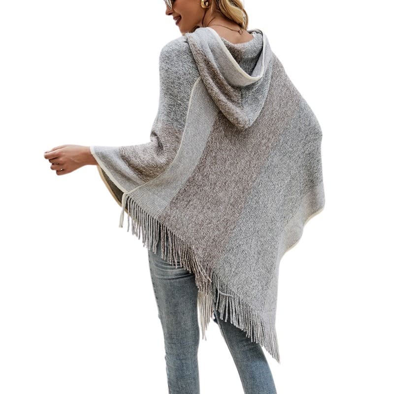 mode poncho femme