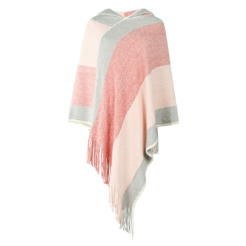 poncho franges moderne