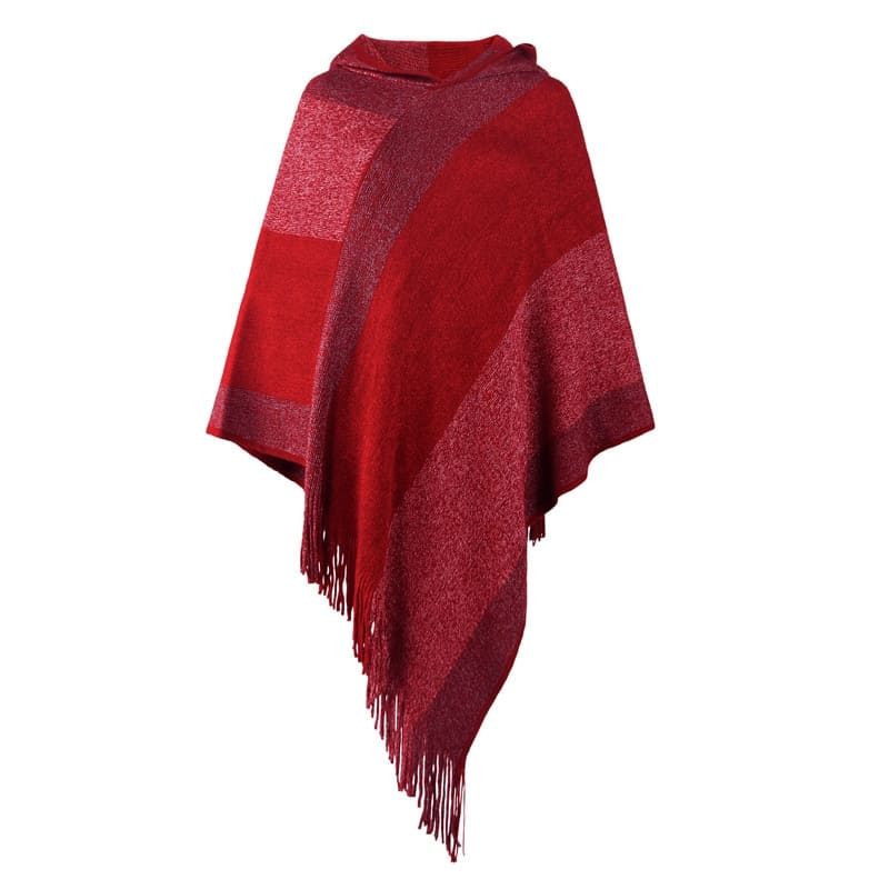 confort et style poncho femme