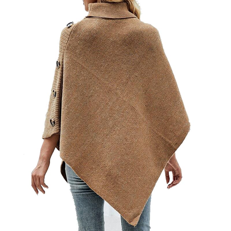 poncho femme hiver