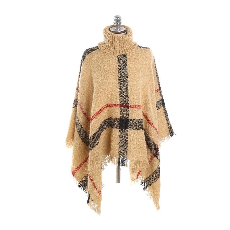 poncho hiver