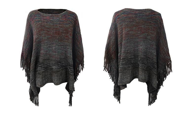 poncho féminin chic