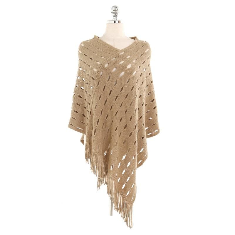 poncho ajouré été