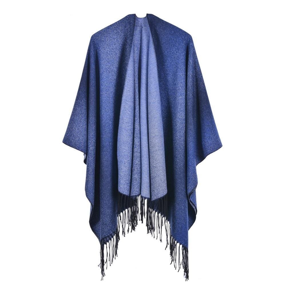 poncho couleur variée