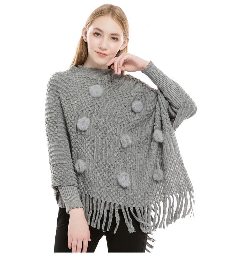 poncho mode femme