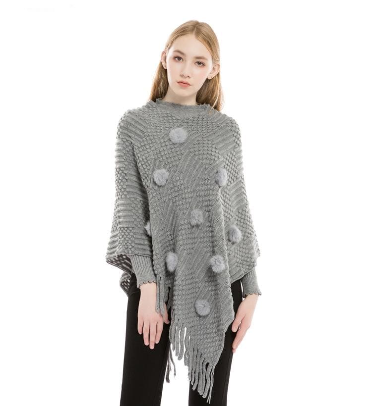 poncho pour l'hiver