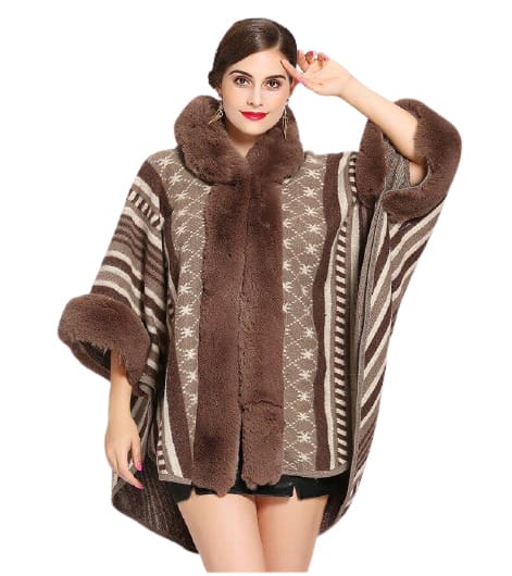 mode poncho femme