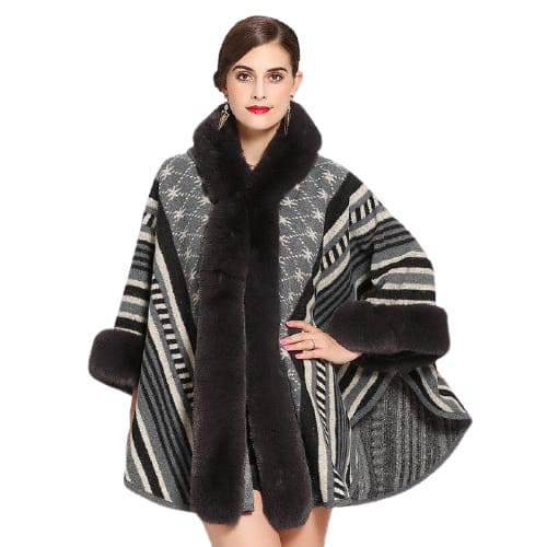 poncho femme tendance