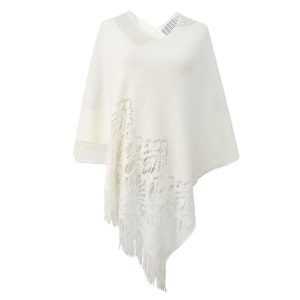 poncho fin femme en été