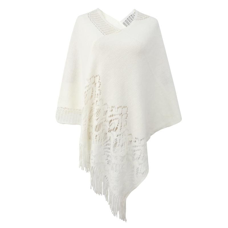 poncho fin femme en été