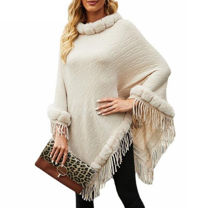 poncho hiver