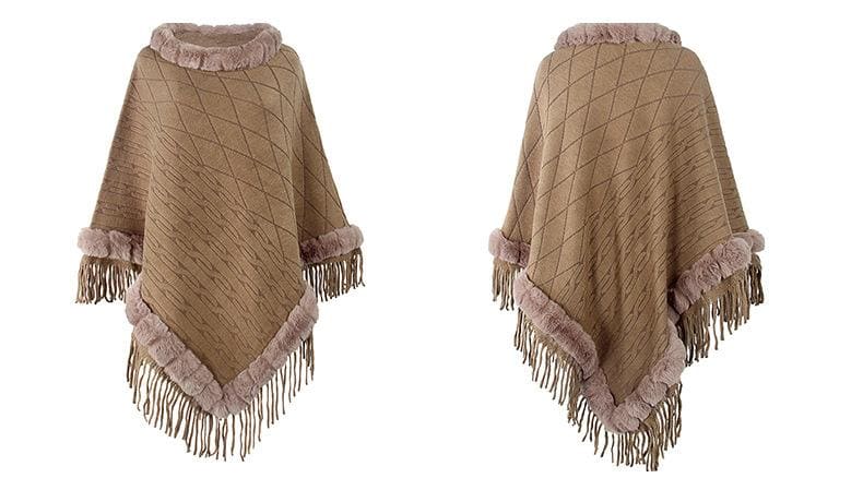 poncho tissu polyester