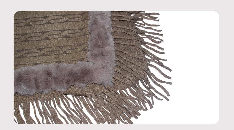 poncho hiver casual