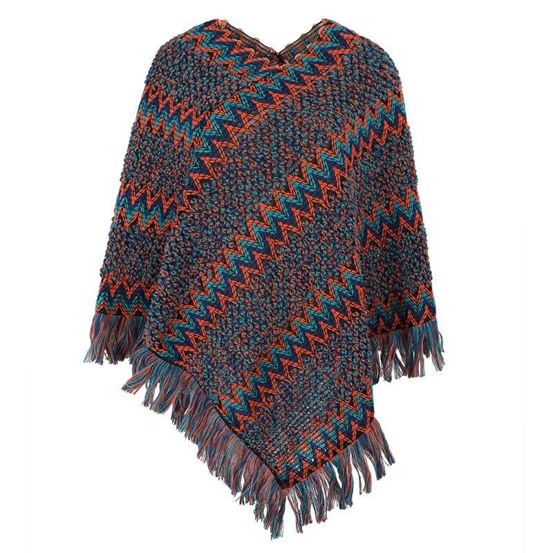 poncho féminin tendance