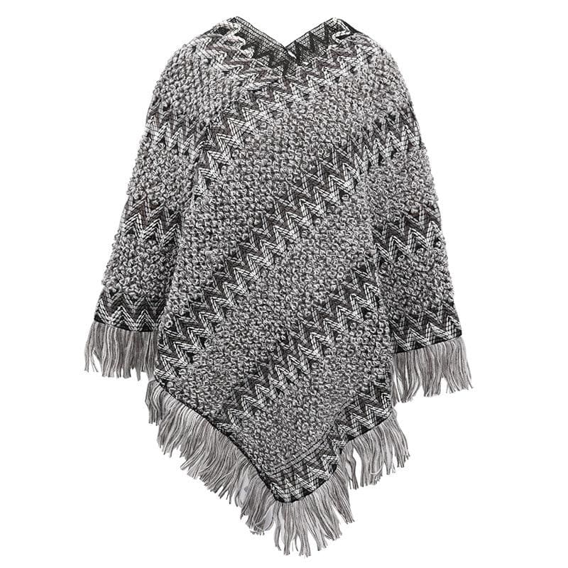 poncho mexicain élégant