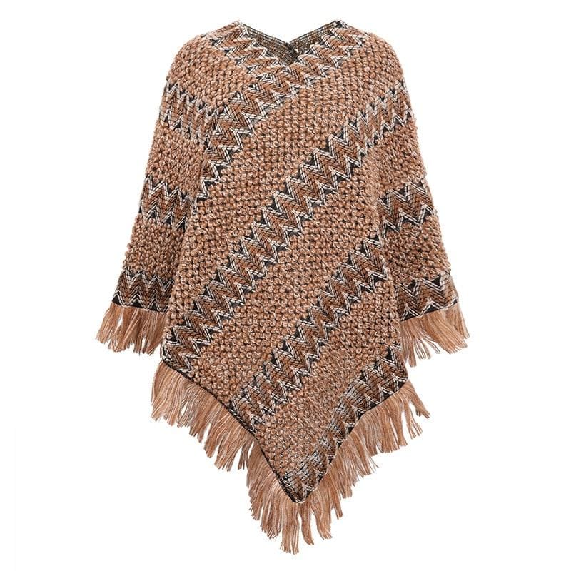 poncho pour femme