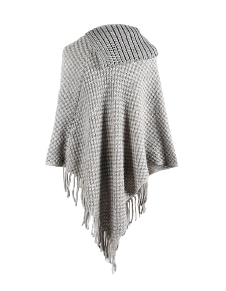 poncho textile doux