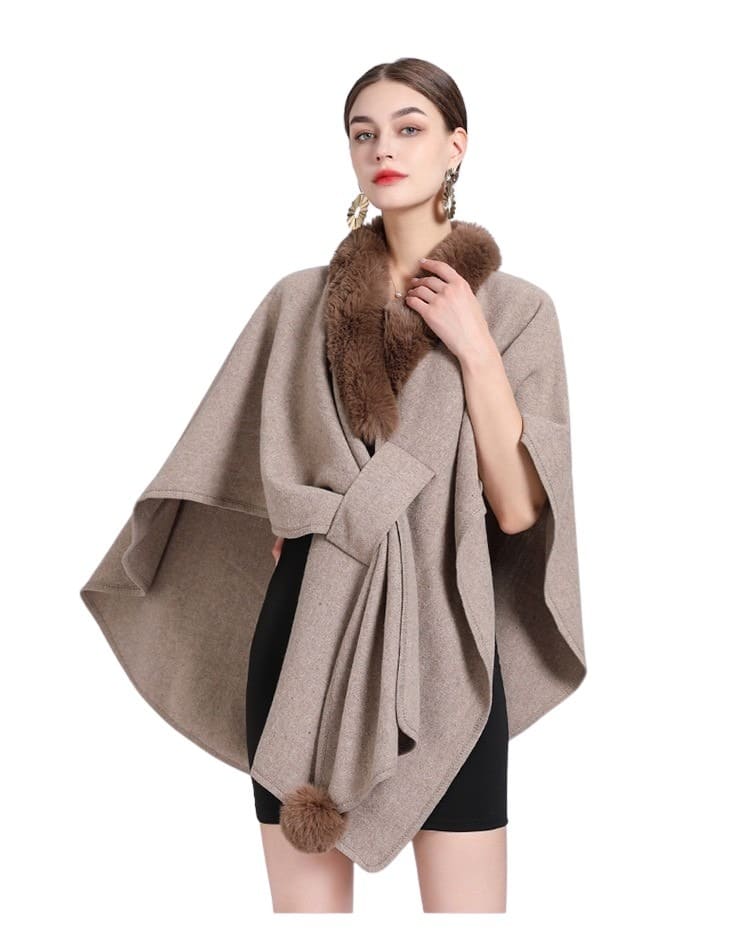 poncho avec différentes couleurs