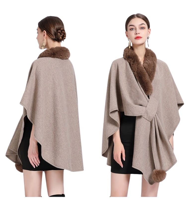 veste poncho mode femme