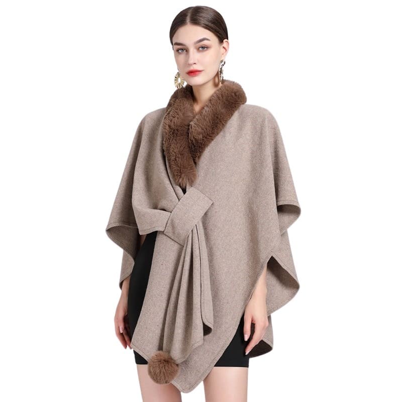 veste tendance poncho femme
