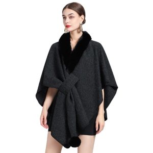 veste poncho femme