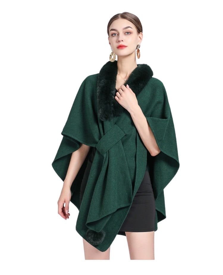 poncho femme versatile