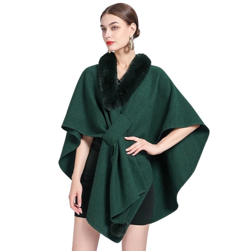 veste faux fourrure femme